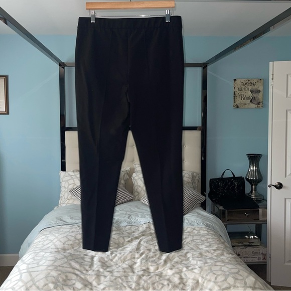 LAFAYETTE 148 NEW YORK ESSENTIAL Gramercy Black Stretch Pintuck Pant {$598} 12 - Picture 7 of 8